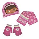 Doctora Juguetes – Set Gorro + Bufanda + Guantes