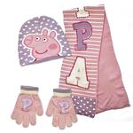 Peppa Pig – Set Gorro + Bufanda + Guantes