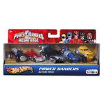 Hot Wheels – Pack 5 Vehículos Power Rangers