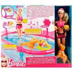 Barbie Y Su Piscina Perritos Nadadores-1