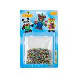 Hama Mini Set Osos 5000 Perlas Y Plantilla