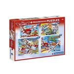 Aviones – Puzzle 4 En 1