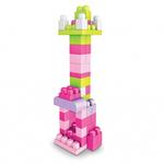 Mega Bloks – Bolsa Maxi 60 Piezas Rosa-2