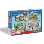 Mickey Mouse – Puzzle 4 En 1 Minnie