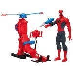 Spiderman – Figura Titán Con Helicóptero-1