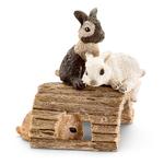Crías De Conejo Jugando. Schleich