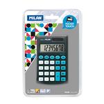 Calculadora 8 Dígitos Negro Pocket Touch