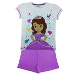 Sofia – Pijama Corto Lila/blanco 4 Años-5