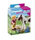 Playmobil Niña Con Poni