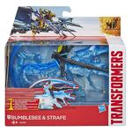 Transformers – Figuras Dino Jouster – Bumblebee Y Strafe