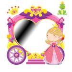 Decostickys Princess Mirror