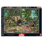 Educa Borrás – Puzzle 2000 Piezas – Jungla Africana