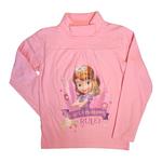 Sofia – Camiseta Manga Larga Cuello Alto Rosa – 4 Años