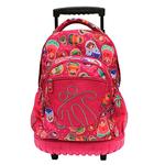 Totto – Trolley Renglon – Rosa Oscuro Con Muñecas