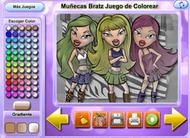 Colorea con las Bratz