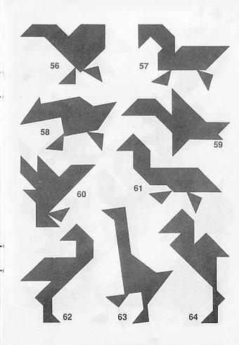 Resultado de imagen de figuras tangram 56