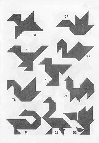 Resultado de imagen de figuras tangram 74