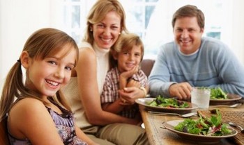 Cena en familia